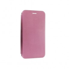 Flip case Samsung Galaxy J6 Plus (2018), leather, burgundy