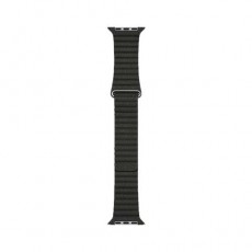 Спортивный ремешок Apple Watch 42mm Black Sport Band, силиконовый, чёрный