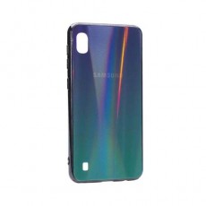 Чехол Samsung Galaxy A10 (2019) силиконовый, хамелеон темно-синий