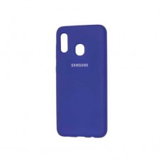 Чехол Samsung Galaxy A30 (2019) Silicone cover, синий 