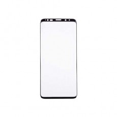 Стекло дисплея Samsung Galaxy S9 Plus (2018) G965, черный (Дубликат - качественная копия)