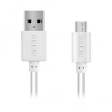 Кабель USB ACME CB1011W micro USB cable, 1m White