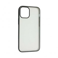 Чехол Apple iPhone 12 Mini силиконовый прозрачный, зеленый