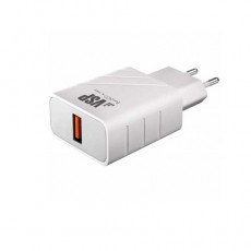 Сетевое зарядное устройство BoraSCO USB Quick Charge 3.0 (белое)