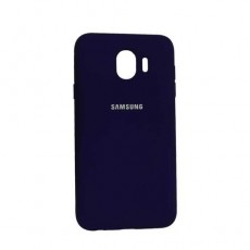 Чехол Samsung Galaxy J4 (2018), Silicone cover, фиолетовый