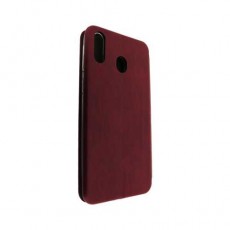 Чехол-книжка Samsung Galaxy M20 (2019), кожзам, красный