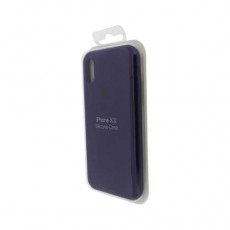 Чехол Apple iPhone X/XS Silicone Case, фиолетовый