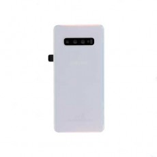 Задняя крышка Samsung Galaxy S10 Plus, Белая призма (Дубликат - качественная копия)