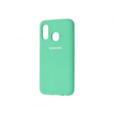 Чехол Samsung Galaxy A30 (2019) Silicone cover, мятный