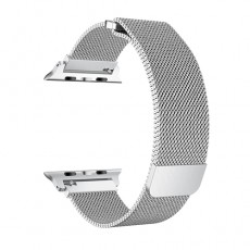 Ремешок Apple Watch 38-40mm Space Silver Milanese Loop (цвет серебро)