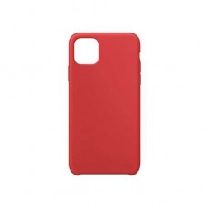 Чехол силиконовый BoraSCO Soft Touch с микрофиброй для iPhone 11 Pro (красный)