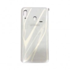 Задняя Крышка Samsung Galaxy A30 (2019) A305, Белый (Дубликат - качественная копия)