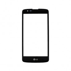Стекло дисплея LG K7 Dual X210, черный (Black) (Дубликат - качественная копия)