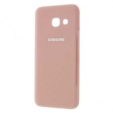 Задняя крышка Samsung Galaxy A3 A320 (2017), розовый (Дубликат - качественная копия)