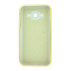 Чехол крышка Samsung Galaxy J5 SM-J500H, пластиковый, золотой (Gold)