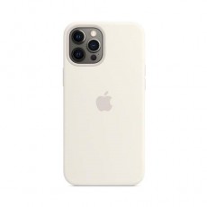 Чехол Apple iPhone 12 Pro Max силиконовый белый