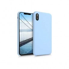 Чехол iPhone Xs Max,, гель, голубой