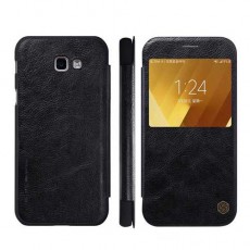 Чехол-книжка (Nillkin) Samsung Galaxy A3(2017) Qin leather, черный