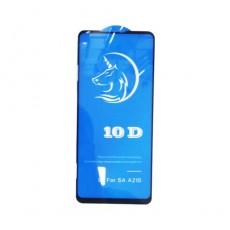 Защитное стекло 10D для Samsung Galaxy A21s Black