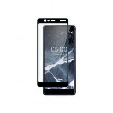 Защитное стекло 3D Nokia 5.1 чёрный 
