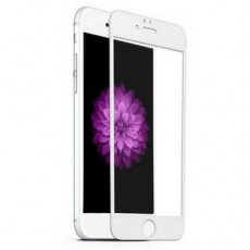 3D Защитное стекло противоударное Apple iPhone 6 Plus/6S Plus, белый (White)