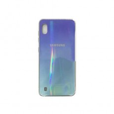 Чехол Samsung Galaxy A10 (2019) силиконовый, хамелеон голубой
